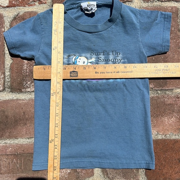 Vintage kids Knotts Berry Farm surfs up snoopy California made in USA. Size XS - Picture 8 of 13